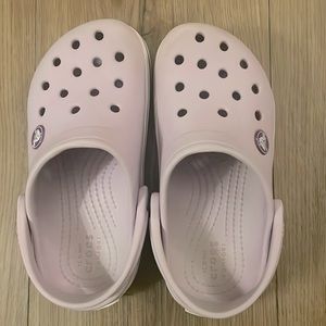 Light Purple Crocs. GUC. Size 11.